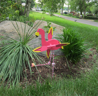 Bent Flamingo